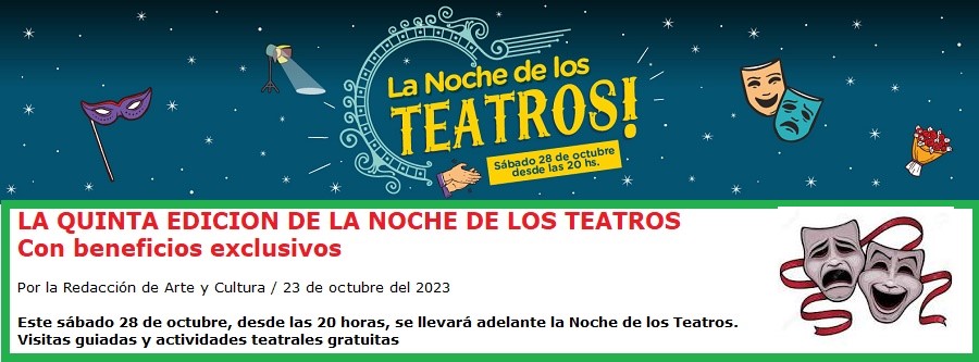 LA NOCHE DE LOS TEATROS